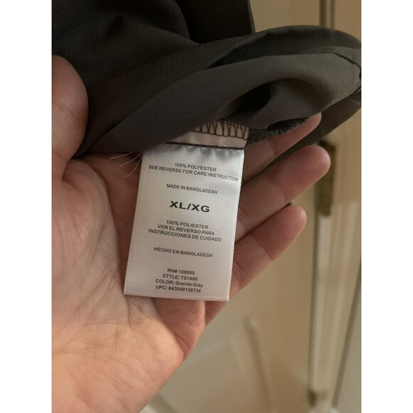 Habit Brand Long Sleeve Shirt Mens Medium Gray Solar Protection +40 - Picture 6 of 11